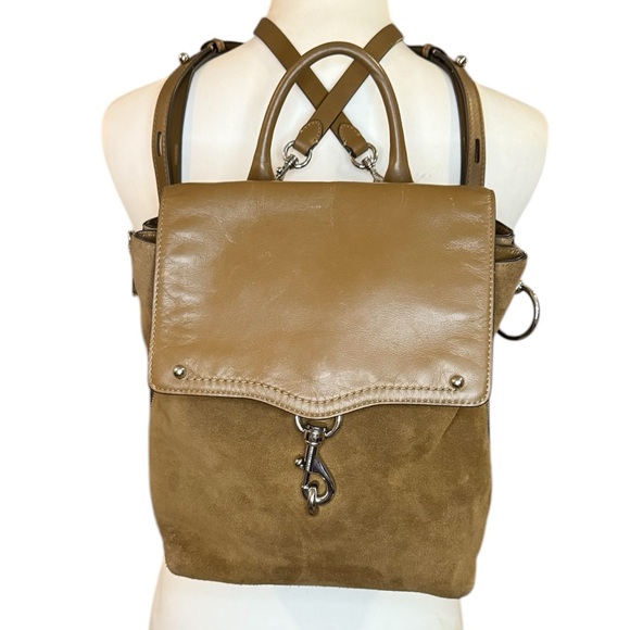Rebecca Minkoff NWOT Jody Convertible Leather Backpack Tan